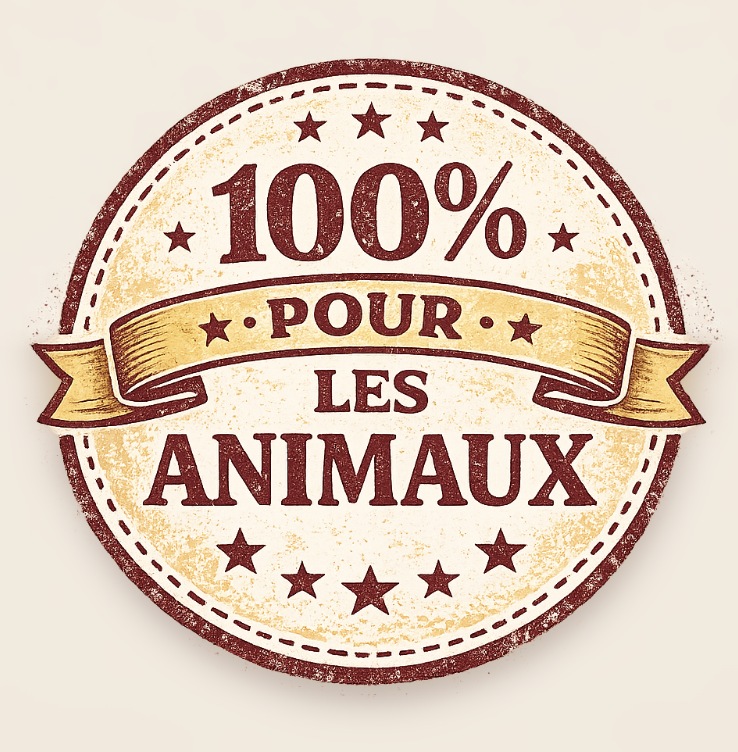 100% pour les animaux