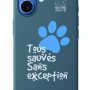 Coque Iphone 17 bleu marin Full
